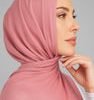One Piece Stretch Sports Hijab - Mauve Pink