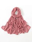 One Piece Stretch Sports Hijab - Mauve Pink